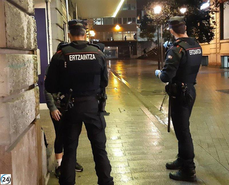 Violentos delincuentes atacan y roban a un transeúnte en Bilbao