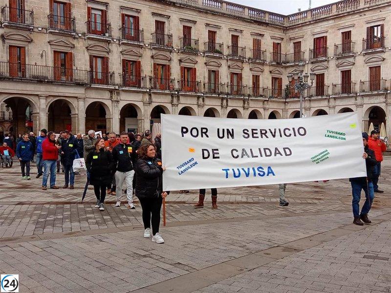Trabajadores de Tuvisa anuncian huelga indefinida a partir del 10 de febrero