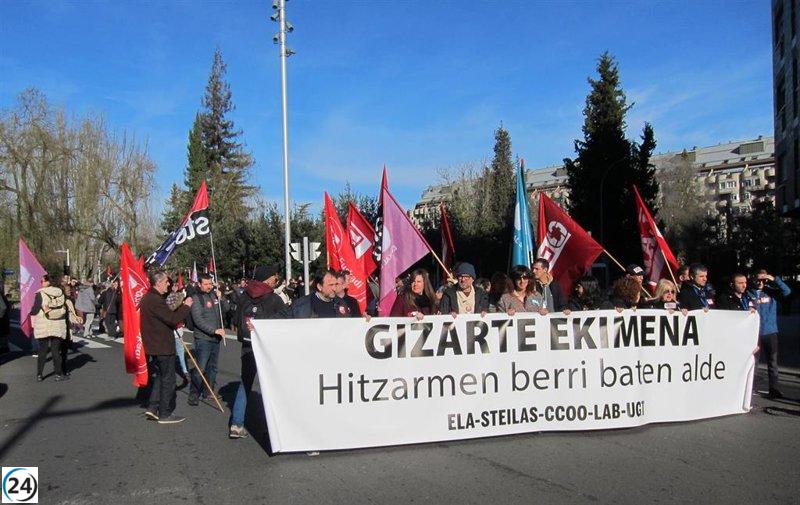 Huelga en la enseñanza de iniciativa social: Sindicatos reportan un 65% de participación