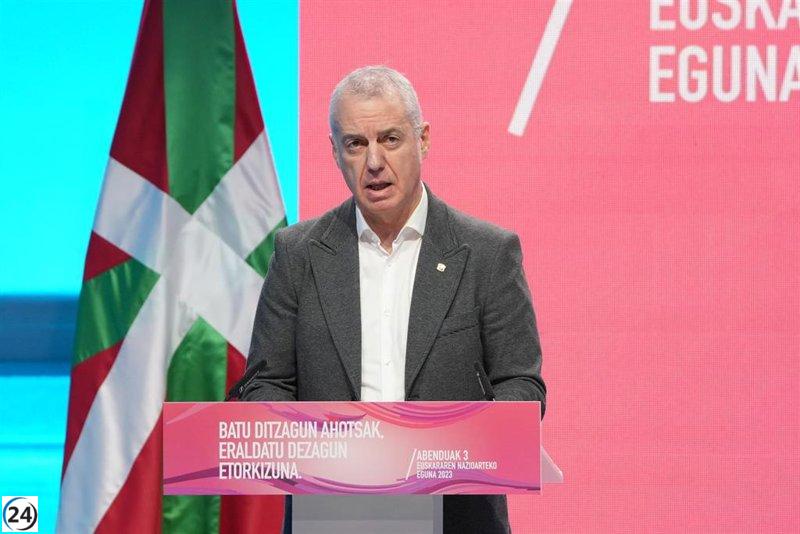 Urkullu busca respaldo en Bruselas para promover la oficialidad del euskera y la Macrorregión Atlántica.