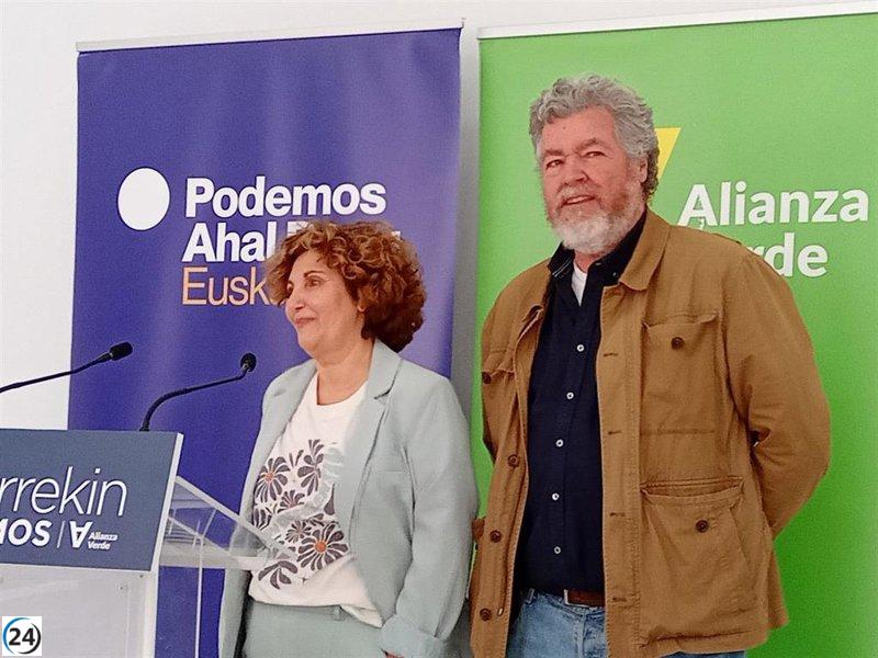 Podemos y Alianza Verde unen fuerzas para las elecciones al Parlamento Vasco demostrando