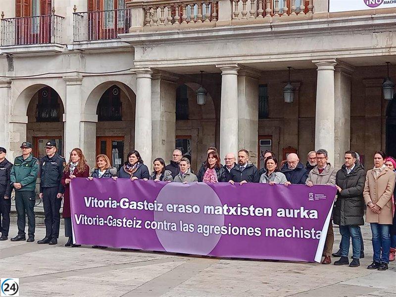 Vitoria-Gasteiz condena intento de homicidio de mujer por su pareja