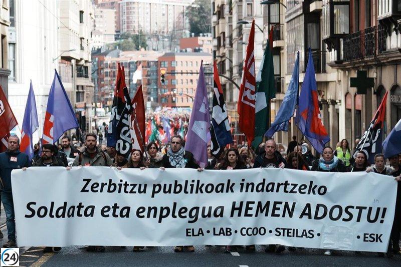 Los sindicatos exigen al Gobierno que reconsidere la huelga con mayor impacto que la de diciembre.