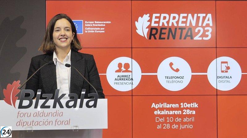 Hacienda de Bizkaia comienza plazo para declaración de la Renta el 10 de abril