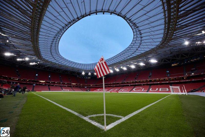 El Athletic de Bilbao colocará pantallas enormes en San Mamés para el partido de la final de la Copa del Rey.