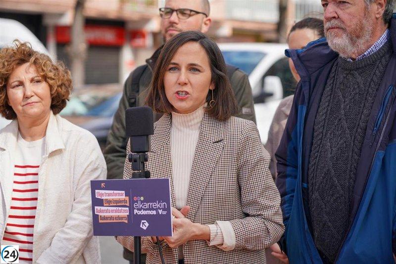 Belarra exige la destitución inmediata de Grande-Marlaska y denuncia la brutalidad policial.