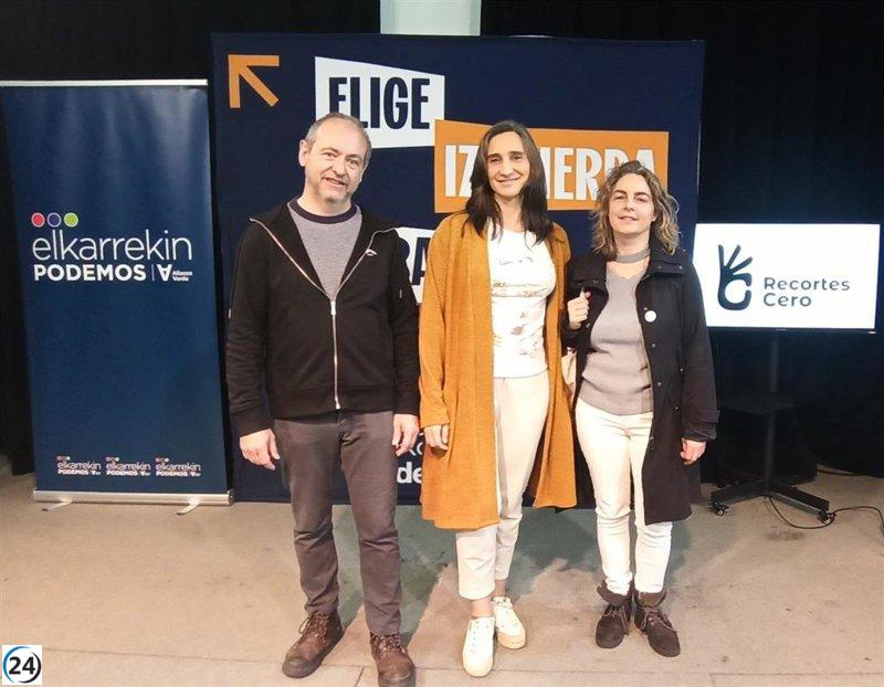 Recortes Cero respalda a Elkarrekin Podemos en las elecciones vascas.