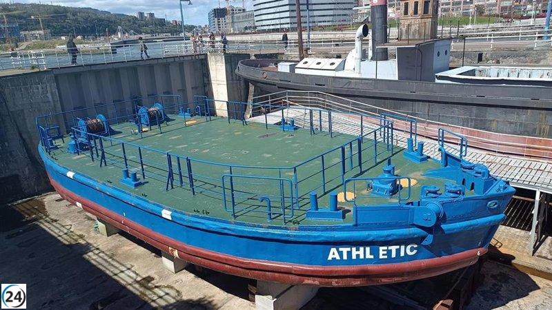 Barkala confirma que Athletic decidirá cobrar a barcos que acompañen a la gabarra por la ría.