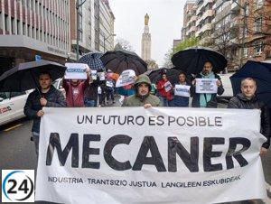 Industria de Bizkaia urge al Gobierno Vasco a proteger empleo en Mecaner y evitar 149 despidos.