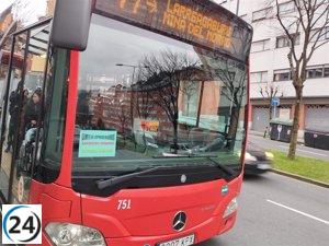 El Ayuntamiento de Bilbao planea resolver contrato de Bilbobus en tres meses