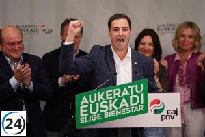 Pradales promete liderar un Gobierno que represente la diversidad de Euskadi.