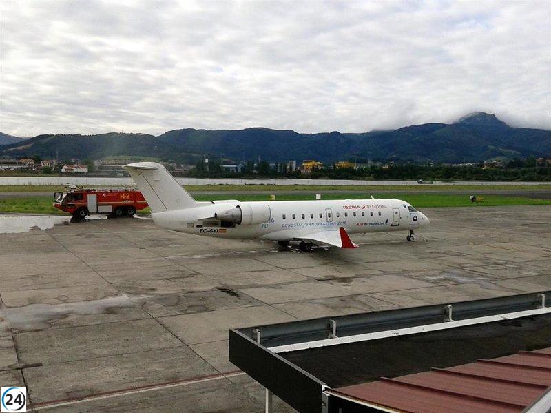 Nuevo vuelo directo de Hondarribia a Edimburgo desde este sábado.