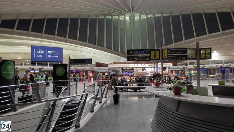 Nuevo récord en el Aeropuerto de Bilbao: más de 615.000 pasajeros en mayo, un aumento del 7,8% interanual.