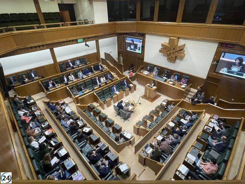 Oposición presenta más de 700 enmiendas al presupuesto del Gobierno Vasco para 2025.