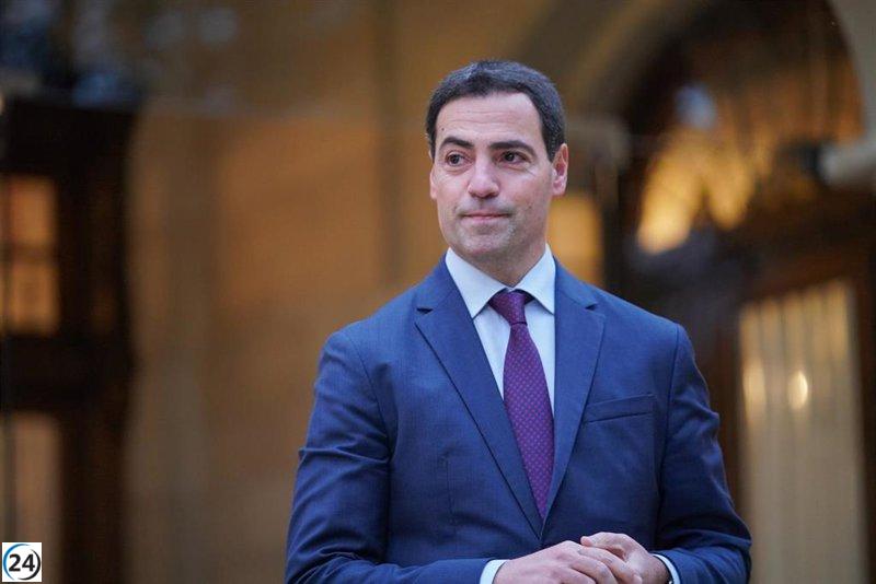 Pradales se encontrará con el presidente del Consejo Europeo en Bruselas el miércoles.