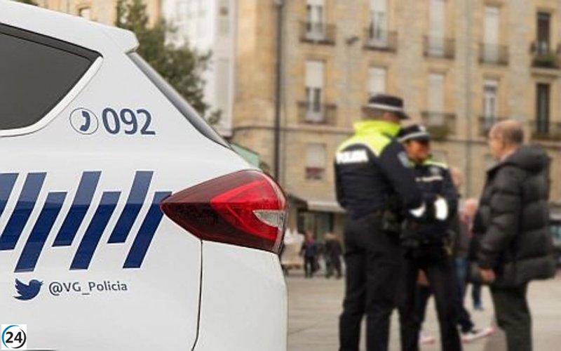 Arrestado en Vitoria-Gasteiz por agredir a su pareja frente a sus hijos.