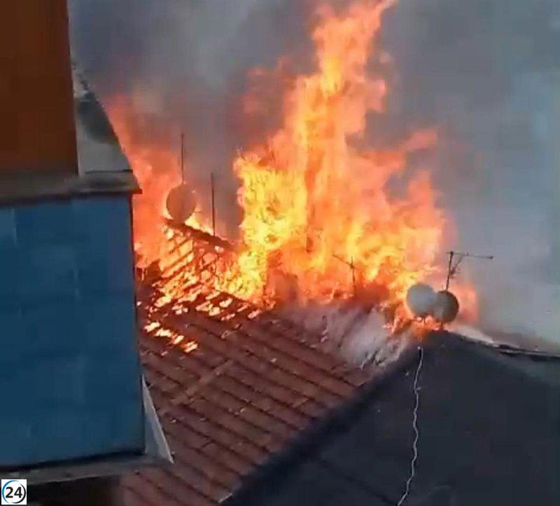 Basauri y Diputación se movilizan para reubicar a 24 afectados por el incendio.