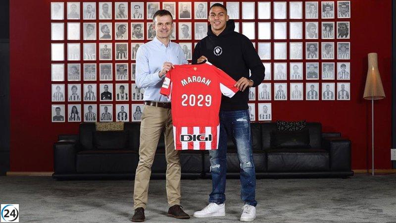 Maroan Sannadi se une al Athletic Club con contrato hasta 2029.