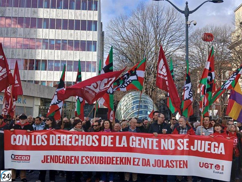 CCOO y UGT prometen permanecer en alerta hasta garantizar el respeto a los derechos laborales.