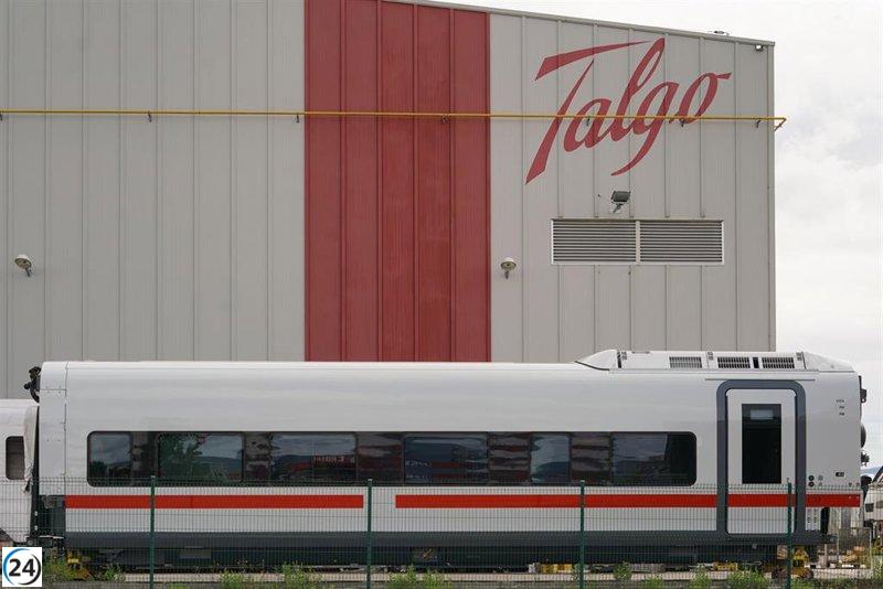 Sidenor renuncia a adquirir Talgo y restringe su propuesta a un 29,8% por 177 millones de euros.