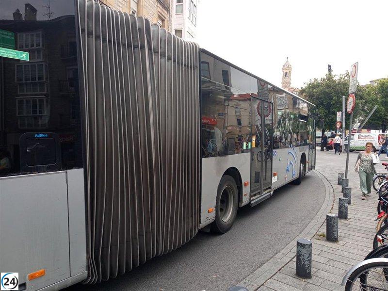 Aumento del 13,8% en el uso del autobús urbano en Euskadi en diciembre, con una media del 3,8% para 2024.
