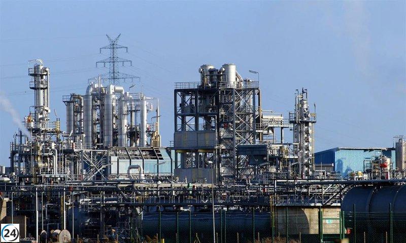 Caída del 2,8% en la producción industrial del País Vasco en enero, superando la media nacional en 1,8 puntos.