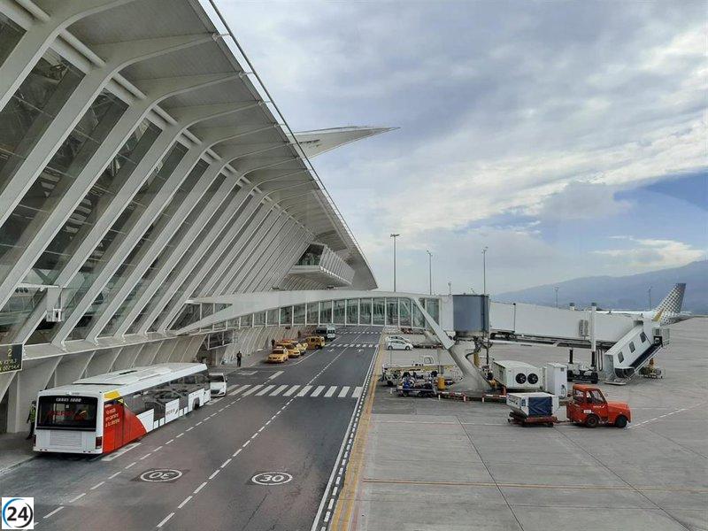 Trece vuelos entre Bilbao y Alemania cancelados por huelga en once aeropuertos.
