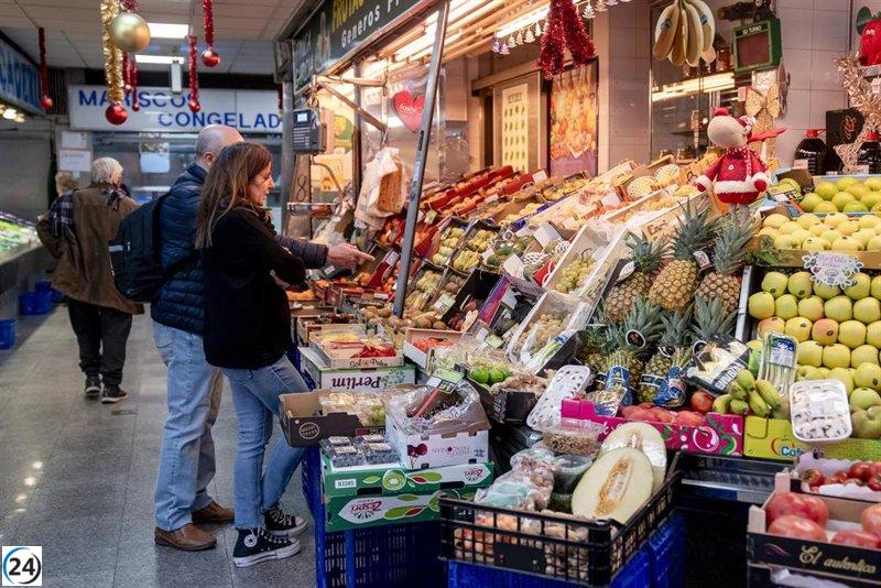 Euskadi registra una caída del IPC al 3,3% en febrero, tras un aumento mensual del 0,4%.