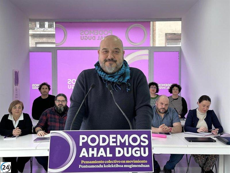 Podemos sostiene que el pacto fiscal marcará un cambio decisivo para el bienestar en Euskadi.