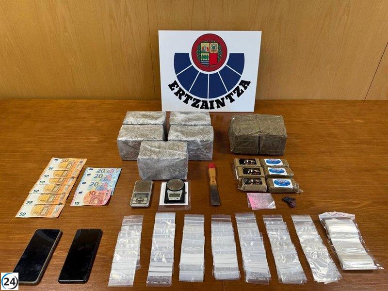 Arrestado en Irun por narcotráfico tras su ingreso hospitalario por consumo de