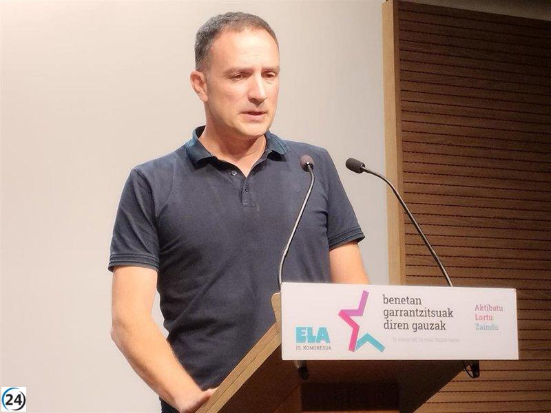 ELA llevará a cabo su XVI Congreso el 2 y 3 de junio, con Mitxel Lakuntza buscando reelección.