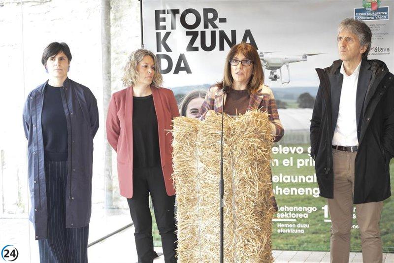 El Gobierno Vasco lanza un plan de 25 millones para rejuvenecer el sector agrícola.
