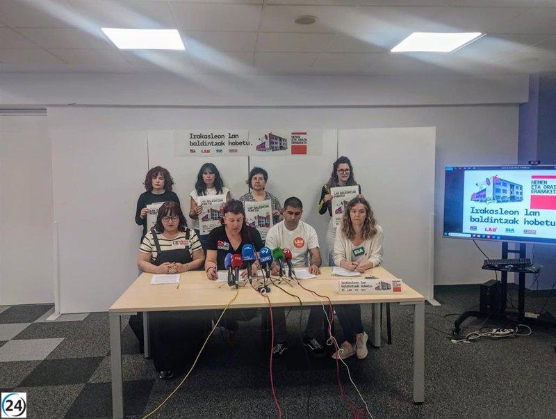 Educadores públicos anuncian cinco días de huelga del 12 al 16 de mayo.