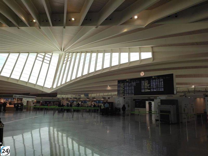 Aumento del 4,6% en el tráfico de pasajeros del Aeropuerto de Bilbao en marzo, alcanzando los 530.774 usuarios.