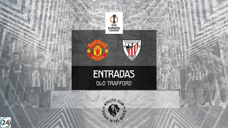 Athletic lanza registro de socios para conseguir entradas del partido en Old Trafford ante el Manchester United.