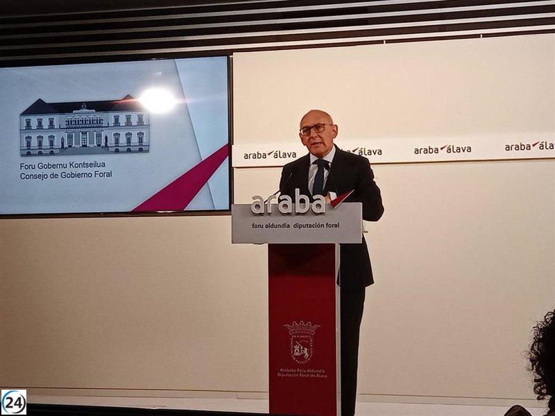 González exige detener la construcción del gran centro de refugiados en Vitoria, decidido por el Gobierno español.
