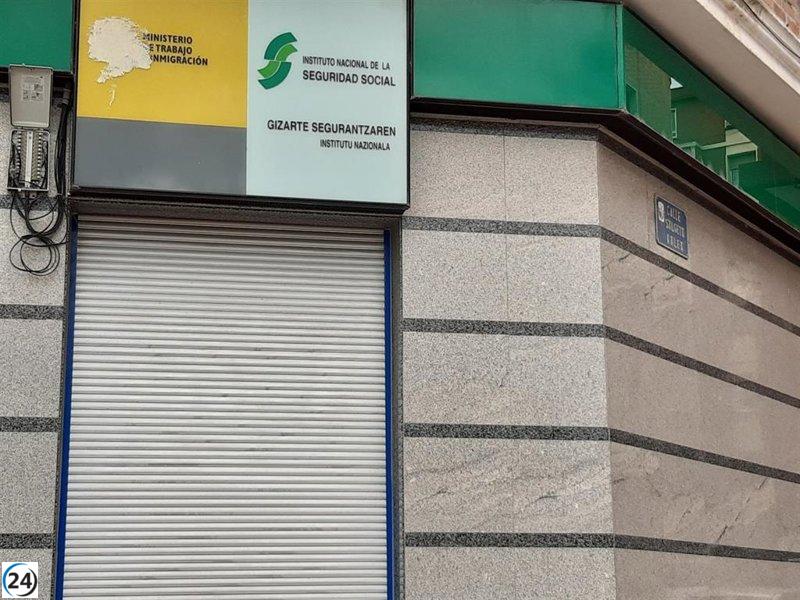 Aumento del 1,21% en pensionistas en Euskadi y la pensión media alcanza los 1.615 euros en mayo.