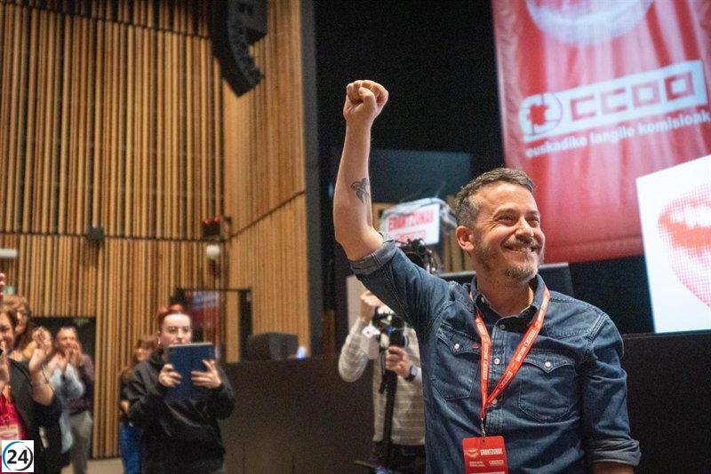 CCOO Euskadi expresa su respaldo a Yolanda Díaz en la jornada laboral reducida y la reforma laboral.
