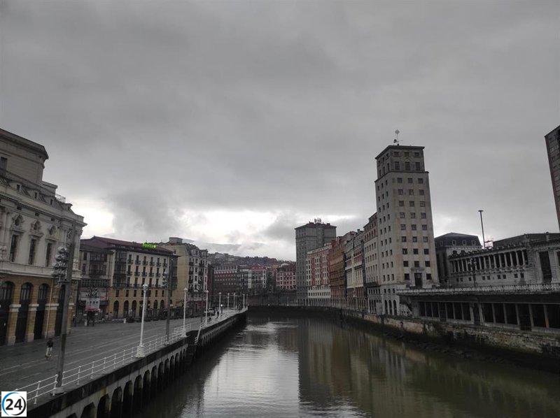 Euskadi enfrenta un lunes de clima fresco y lluvias.