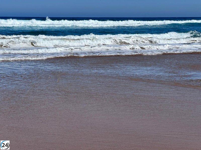 Banderas rojas alertan en las playas de Vizcaya este domingo.