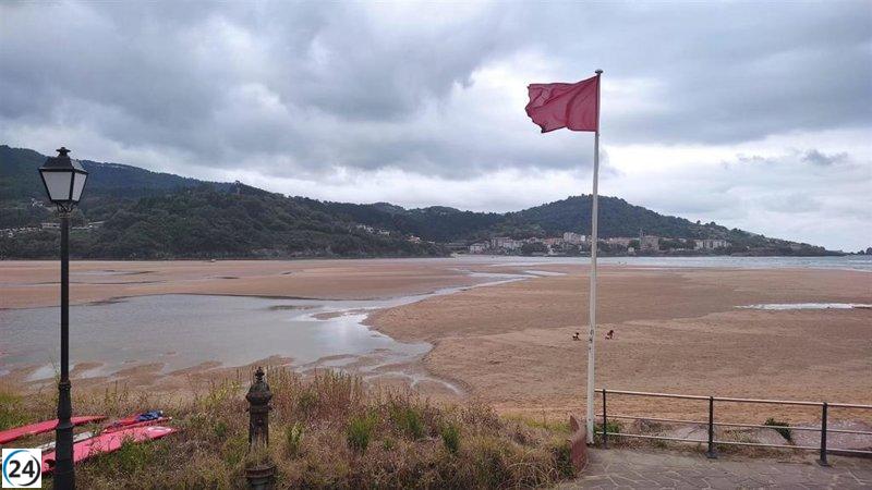 Alerta en las playas de La Arena y Arriatera-Atxabiribil en Bizkaia.
