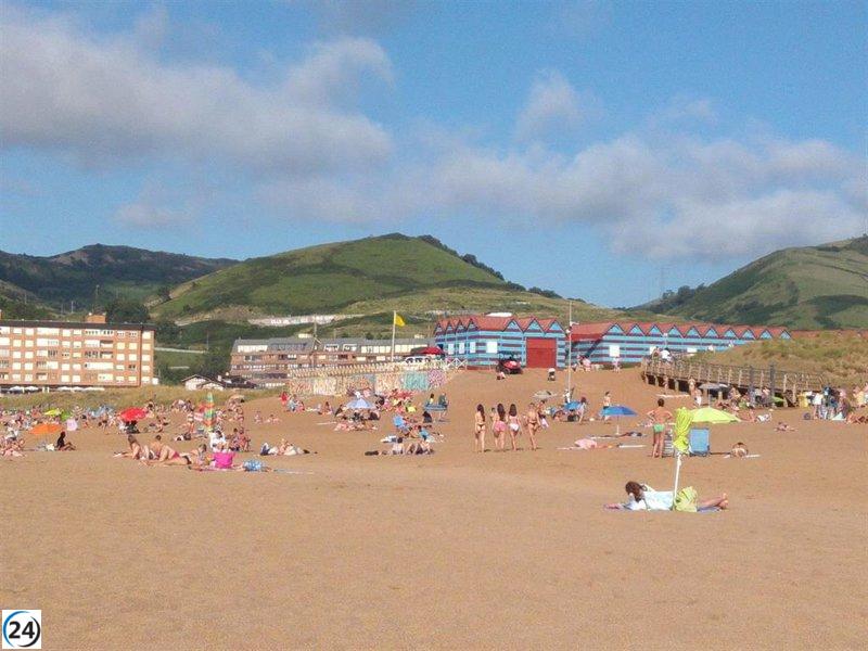 Alerta amarilla en playas vizcaínas: La Arena, Barinatxe, Arriatera-Atxabiribil, Bakio, Laidatxu y San Antonio.