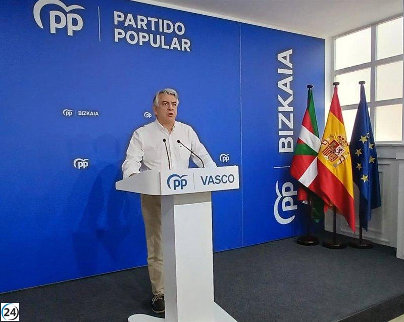De Andrés (PP) acusa al PNV de convertirse en 