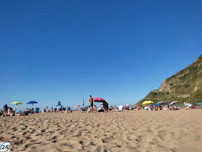 El viernes se presentará soleado y cálido en la costa vasca, alcanzando los 26 ºC.