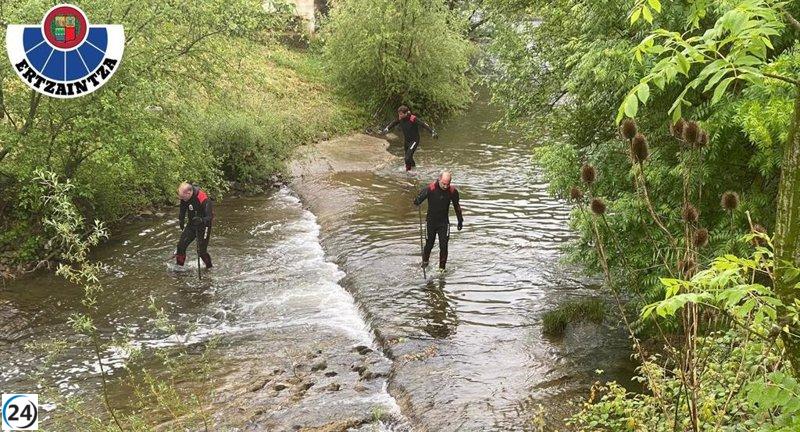 Desaparece un hombre de 86 años en el monte Gorbea, servicios de emergencia se movilizan.