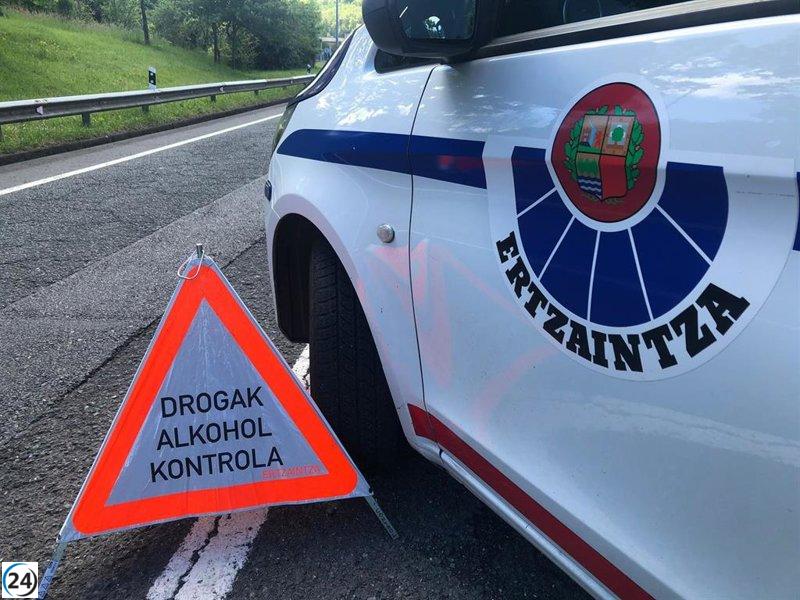 Aumento de controles de alcoholemia y drogas por parte de la Ertzaintza y fuerzas locales la próxima semana.