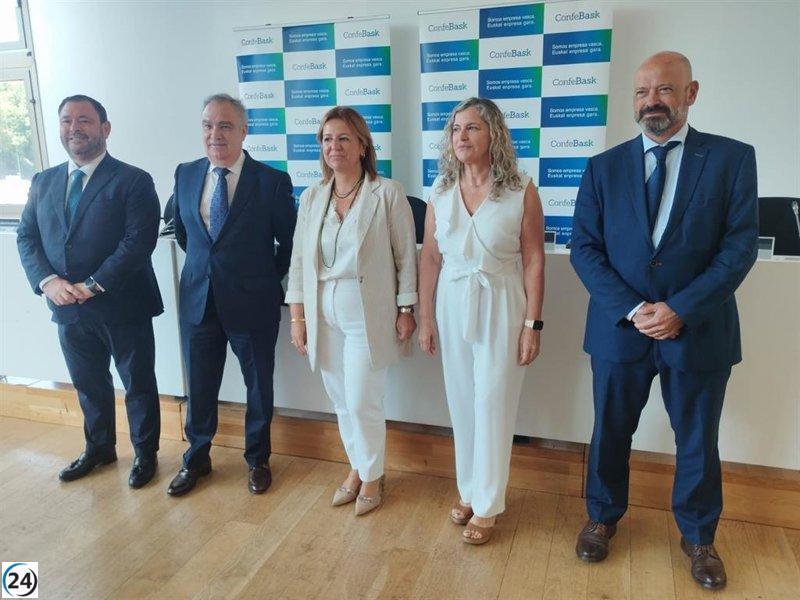 Confebask prevé un crecimiento del 2% en el PIB vasco, pero alerta sobre la fragilidad del sector industrial.