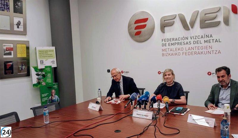 Metal de Bizkaia proyecta 1.400 nuevos empleos en 2025, aumentando un 2,6% respecto a 2024 y anticipa un leve aumento en sus ingresos.