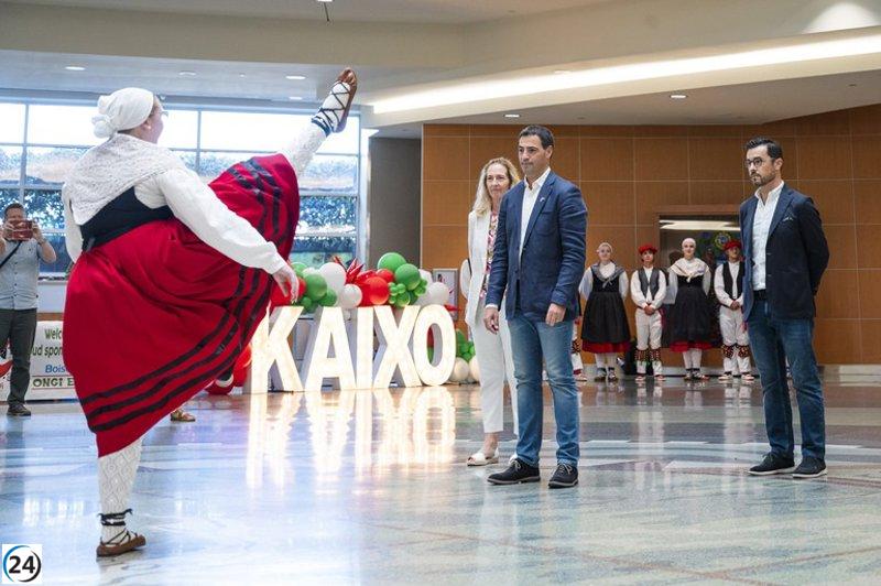 Pradales fortalece la conexión con la diáspora vasca en Boise y promueve la imagen internacional de Euskadi.