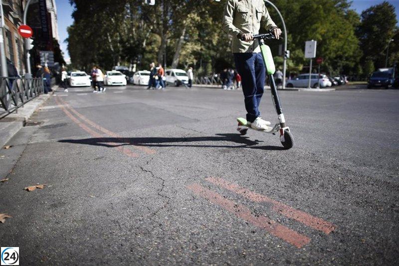 Arrestado en Vitoria un individuo por conducción imprudente en patinete, tenía una orden judicial de Barakaldo.